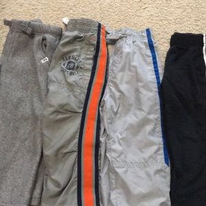 Bundled boys sweat pants